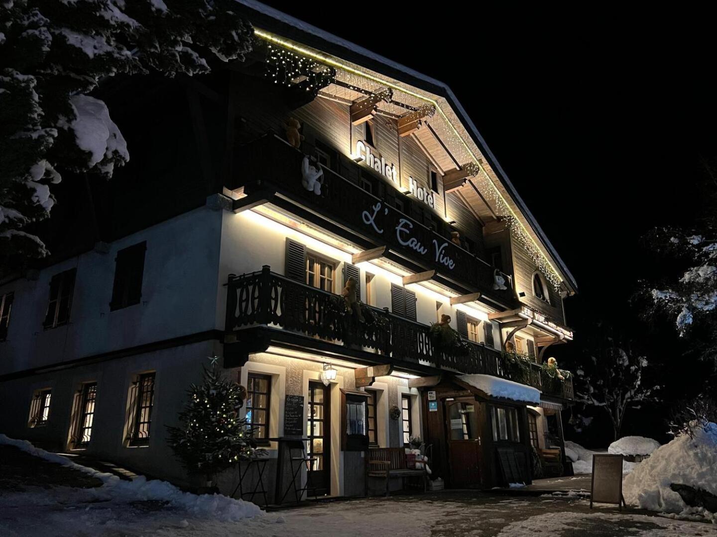 Chalet Appart'Hotel L'Eau Vive Saint-Nicolas-la-Chapelle  Eksteriør billede