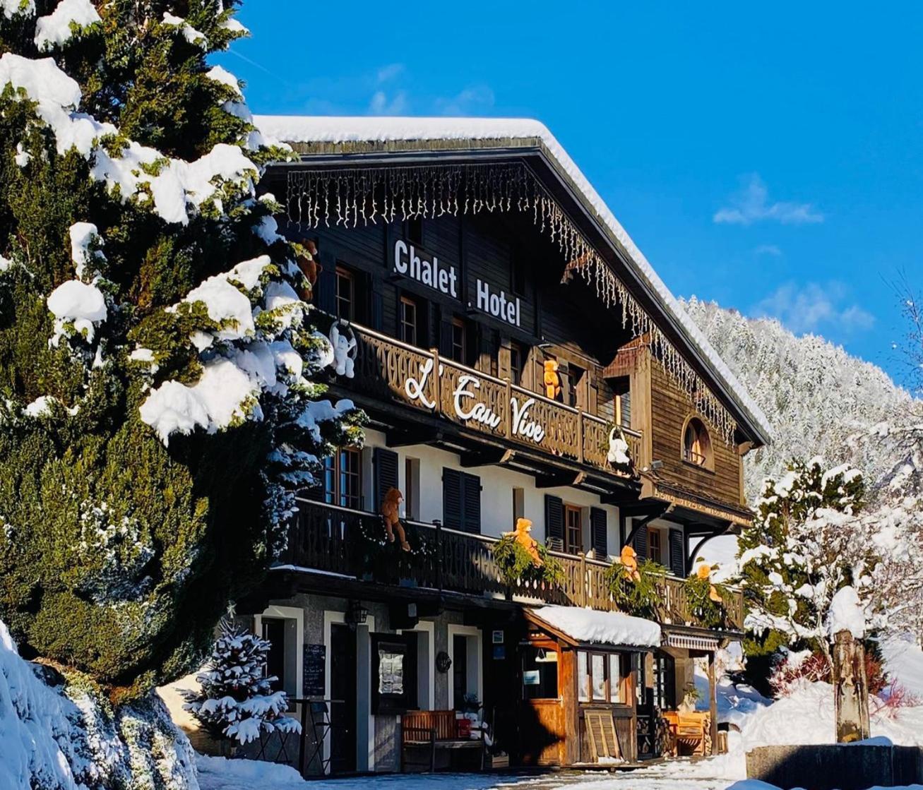 Chalet Appart'Hotel L'Eau Vive Saint-Nicolas-la-Chapelle  Eksteriør billede